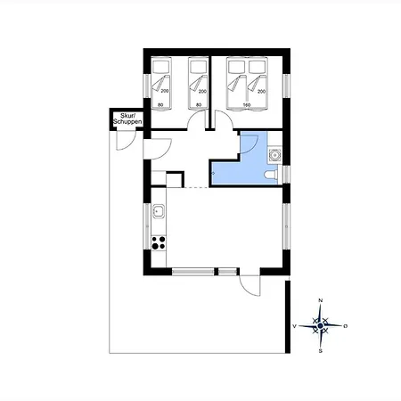 943-hvide-sande-langsand-165 Tatil Evi *